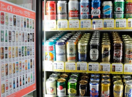 한국에서 가장 많이 팔리는 맥주 순위